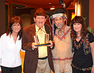 George Lindsey received the first-ever ICON Award