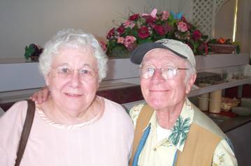 Ruth Spencer and Howard Morris