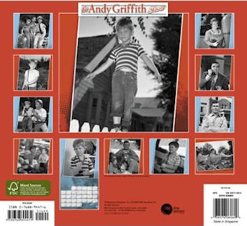 2010 Andy Griffith Show Wall Calendar