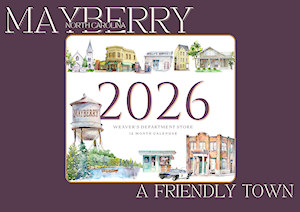 2026 Mayberry Wall Calendar