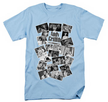 Andy Griffith Photo Collage T-shirt