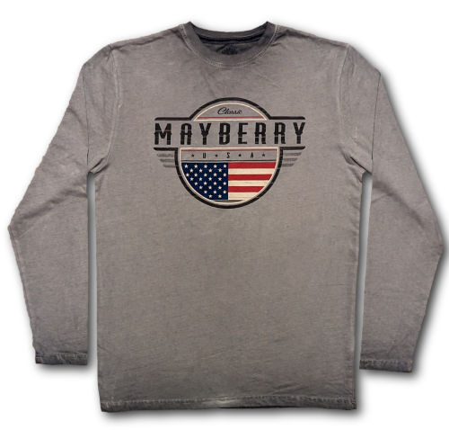 Mayberry Classic Flag Long Sleeve T-shirt