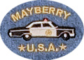 Mayberry USA Squad Car Logo