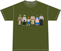 Mayberry Favorites Short Sleeve Green T-shirt