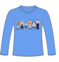Mayberry Favorites Long Sleeve Carolina Blue T-shirt