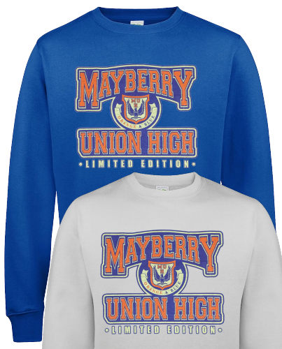 Mayberry Union High Sweatshirt