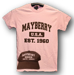 Mayberry Pink and Brown T-shirt Cap Combo