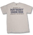 Property of Mayberry Athletic Department T-shirt