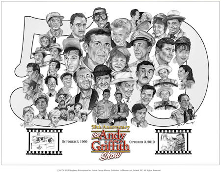 "The Andy Griffith Show” 50th Anniversary Portrait