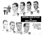 Barbershop Hair Styles Print