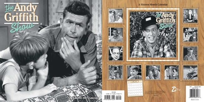 2007 Andy Griffith Show Wall Calendar