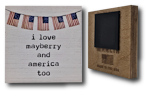 I Love Mayberry and America Refrigerator Magnet