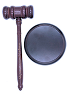 Justice of the Peace Gavel