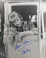 Maggie Truck Window Pointing (Autographed) Photo