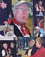 Howard & Maggie Collage (Autographed Back by Howard) Photo