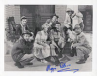 Andy, Maggie & Darlings on Porch (Autographed) Photo