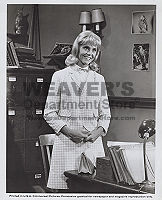 Maggie Office Filing Cabinets in Background (Autographed Back) Photo