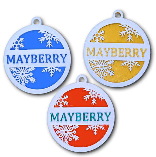 Mayberry Christmas Trio Ornaments