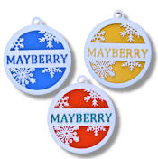 Mayberry Christmas Trio Ornaments