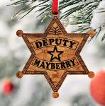 Mayberry Deputy Badge Ornament