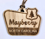 Mayberry Park Wooden Ornament