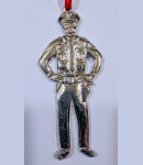 Barney Pewter Ornament