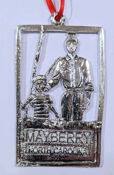 Father and Son Pewter Ornament