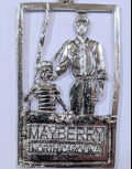 Father and Son Pewter Ornament