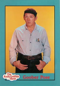 Goober Pose Oversized Trading Card